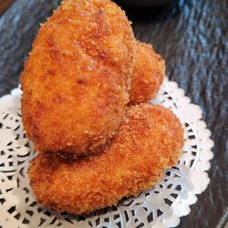 The Junction - Suppli Al Telefono (rice croquettes stuffed with mozzarella cheese)