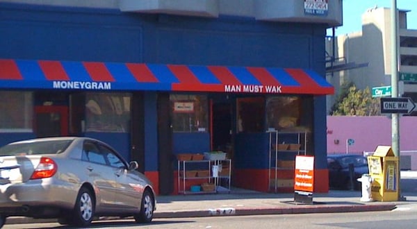 African Caribbean Food Market - Man Must Wak by null
