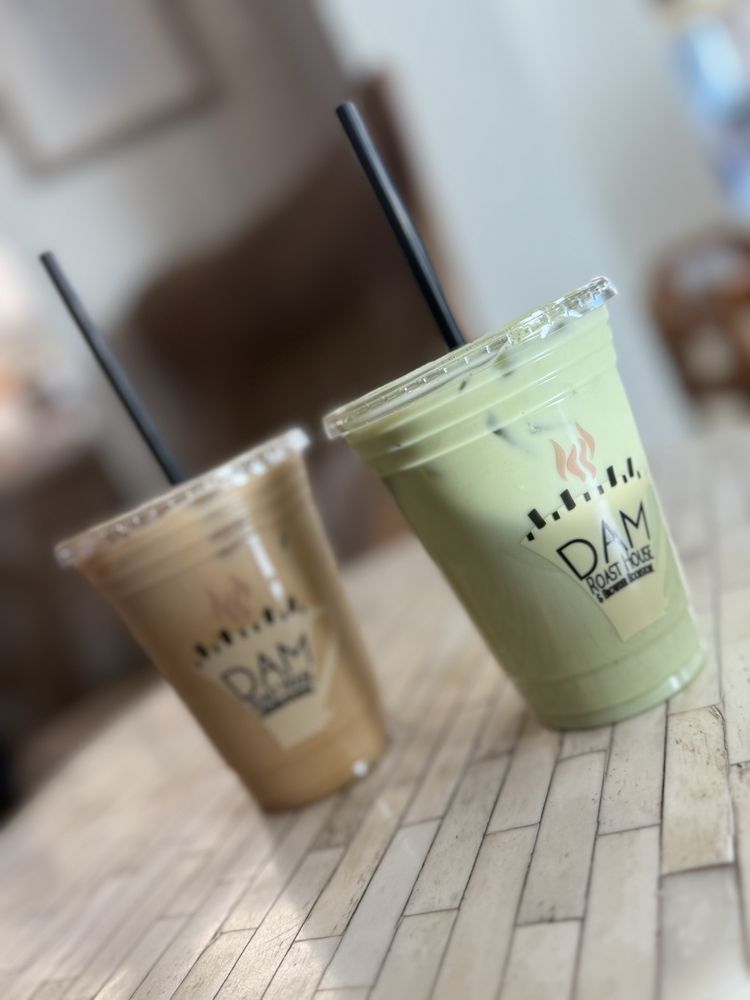 Food from Dam Roast House & Browder Bookstore