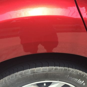 Saint Auto Paint - This edge was scratched all the way to the metal.  Now, it looks perfect.  Great blend - Body Shops Near Me - Alexandria, Virginia