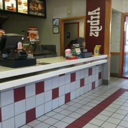 a man standing at the counter