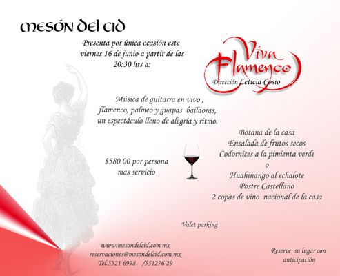 Menu photo 3 Mesón del Cid México, D.F., DIF