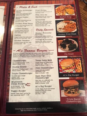 Menu photo 6 Al's Hamburgers Arlington, TX Menu photo 6 Al's Hamburgers Arlington, TX