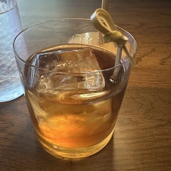 Fig Italian Kitchen & Bar - Fig Old Fashioned ($18) - Italian Near Me - Austin, Texas