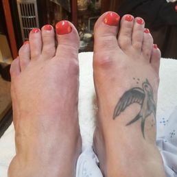 My Toes get done too. My Toes get done too.