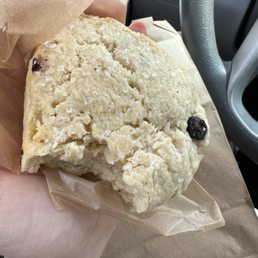 Blueberry scone Blueberry scone