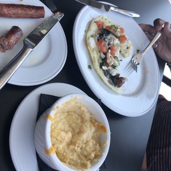 Michael's Restaurant - Cheese grits and egg white frittata - Steakhouses Near Me - Birmingham, Alabama Michael's Restaurant - Cheese grits and egg white frittata - Steakhouses Near Me - Birmingham, Alabama
