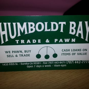 Humboldt Pawn - Business card - Jewelry Near Me - Eureka, California