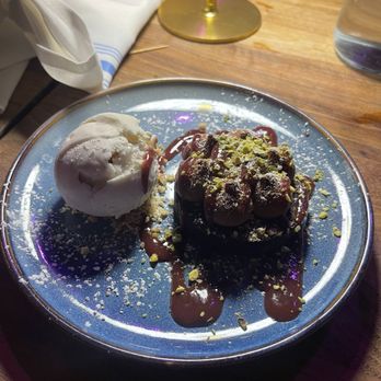Mykonos Meze - GF Chocolate Tart - Bars Near Me - Burlingame, California Mykonos Meze - GF Chocolate Tart - Bars Near Me - Burlingame, California