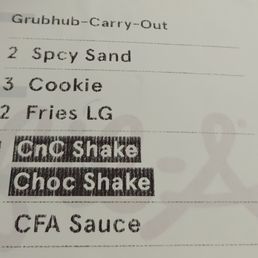 Box order label