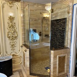 District Capitol Glass - Custom shower glass door