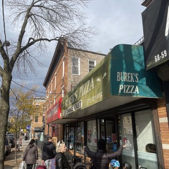 Burek's Pizza - people walking down the sidewalk - Pizza Near Me - Ridgewood, New York Burek's Pizza - people walking down the sidewalk - Pizza Near Me - Ridgewood, New York