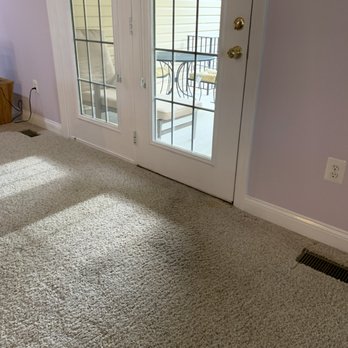 Capitol Carpet Care - Before cleaning: Doorway leading to patio. - Carpet Cleaning Near Me