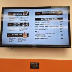 The Peach Cobbler Factory - Menu