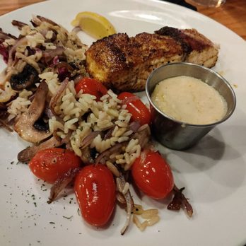Tricky Fish - Red fish with lemon cream sauce - Seafood Near Me - Frisco, Texas Tricky Fish - Red fish with lemon cream sauce - Seafood Near Me - Frisco, Texas