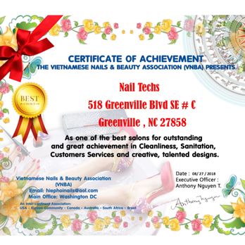 Nail Techs - Nail Salons Near Me - Greenville, North Carolina