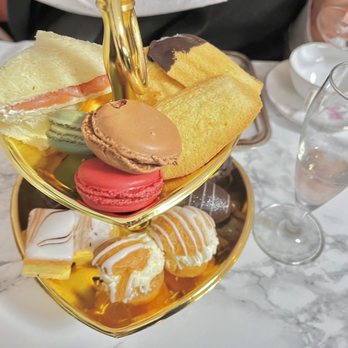 Cabernet Candles - a three tiered tray of desserts - Desserts Near Me - New Castle, Delaware