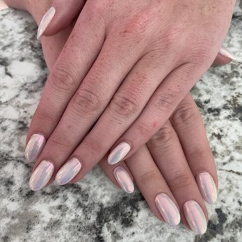 Allure Nails - Hard Gel Manicure with Chrome - Nail Salons Near Me - Scottsdale, Arizona Allure Nails - Hard Gel Manicure with Chrome - Nail Salons Near Me - Scottsdale, Arizona