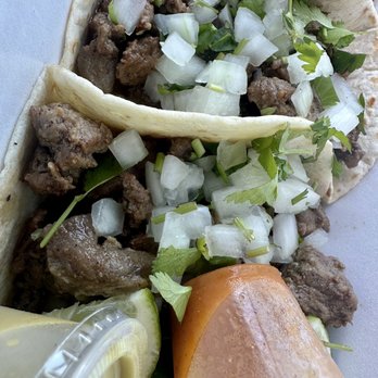 Circle K - a taco with meat and onions - Gas Stations Near Me - Dallas, Texas