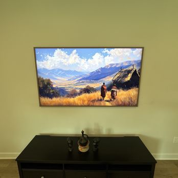 Adkins TV Mounting - Front view - TV Mounting Near Me - Richmond, Virginia Adkins TV Mounting - Front view - TV Mounting Near Me - Richmond, Virginia