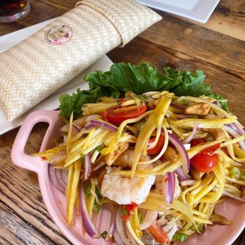 Gub Khao Thai Restaurant - Y3. Mango Salad - Thai Near Me - Paterson, New Jersey Gub Khao Thai Restaurant - Y3. Mango Salad - Thai Near Me - Paterson, New Jersey