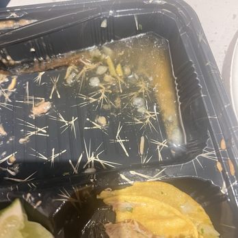 Loco Bueno Tacos - 1/4 C grease in togo container - Mexican Near Me - Las Vegas, Nevada Loco Bueno Tacos - 1/4 C grease in togo container - Mexican Near Me - Las Vegas, Nevada
