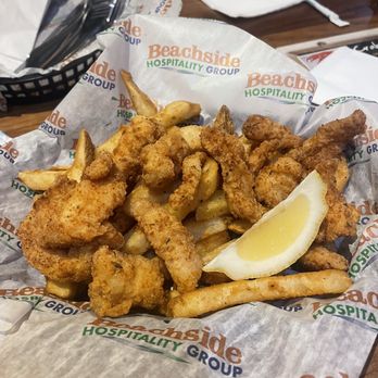 Crabby's Oceanside - Grouper Bites Basket - Seafood Near Me - Daytona Beach, Florida