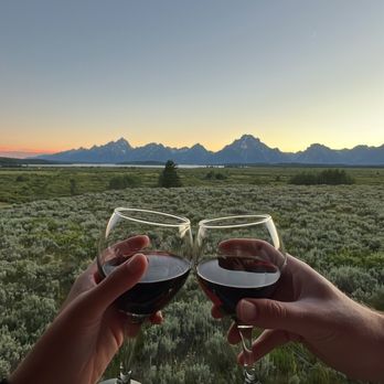 Jackson Lake Lodge - View from our balcony - Hotels Near Me - Moran, Wyoming