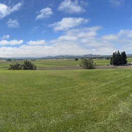 Beautiful view from the patio and we had an amazing tasting experience with Joanne!