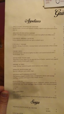 Menu photo 8 Hideaway Grille North Tonawanda, NY