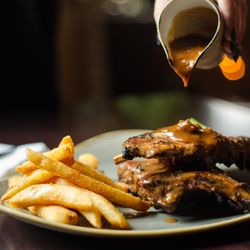 Rare Steakhouse Downtown - Pork Spare Ribs