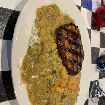 Acme Oyster House - Butter Bean Plate with spicy sausage- highly recommend!! - Cajun/Creole Near Me - Baton Rouge, Louisiana