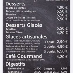 Photo of Chez Pipo - Nice, 06, FR. Menu