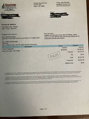 George Sherman Plumbing & Heating Logo