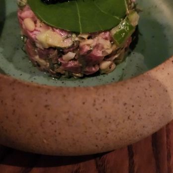 Palo Santo - Wagyu tartar - New Mexican Cuisine Near Me - Atlanta, Georgia