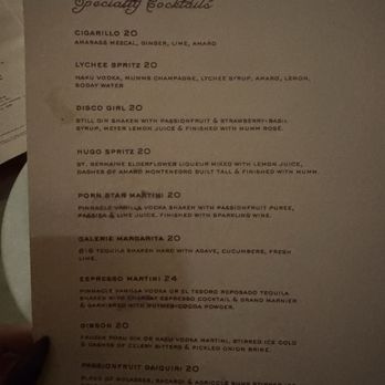 Galerie - Cocktail Bars Near Me - West Hollywood, California Galerie - Cocktail Bars Near Me - West Hollywood, California