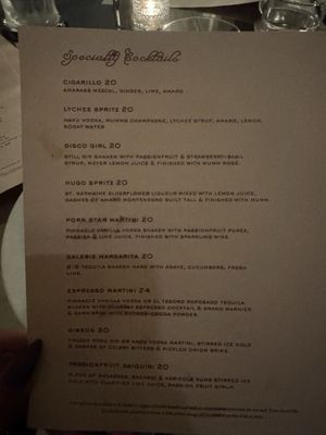 Menu photo 4 Galerie West Hollywood, CA Menu photo 4 Galerie West Hollywood, CA