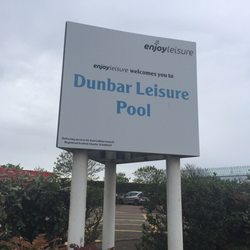 Dunbar Leisure Pool - Entrance to the car park