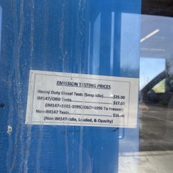 ADEQ Vehicle Emissions Station