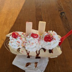 Thrifty Ice Cream - Banana split was awesome.