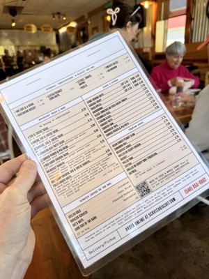 Menu photo 1 Scratch Biscuit Company Roanoke, VA