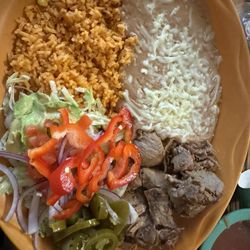 Los Altos Mexican Restaurant - Carnitas plate
