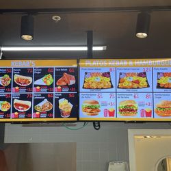 Natural Kepab - Menu