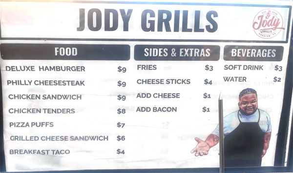 Menu photo 2 Jody Grills Houston, TX