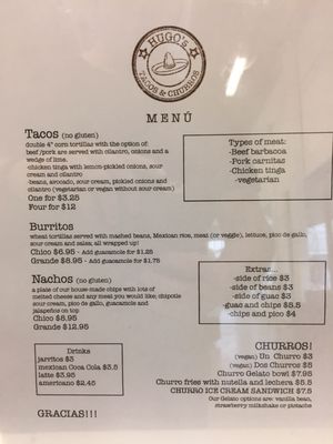 Menu photo 3 Hugo's Churros & Tacos Richmond, BC Menu photo 3 Hugo's Churros & Tacos Richmond, BC
