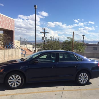 Alamo Rent A Car - VW Passat, in perfect clean and great condition in front of St.George UT post office - Car Rental Near Me - Anaheim, California