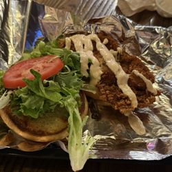 The Pickled Loon Saloon of Emily - Crab cake sandwich