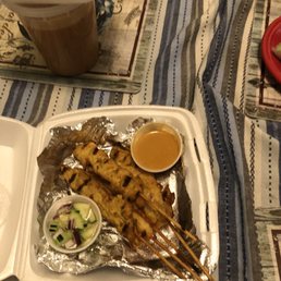 Chicken satay Chicken satay