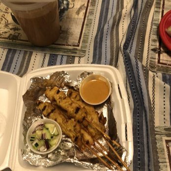 Thai Lao Cuisine - Chicken satay - Thai Near Me - Fair Oaks, California Thai Lao Cuisine - Chicken satay - Thai Near Me - Fair Oaks, California
