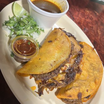Sabor A Mexico - Quesa Birria tacos were fire! - Mexican Near Me - Las Vegas, Nevada